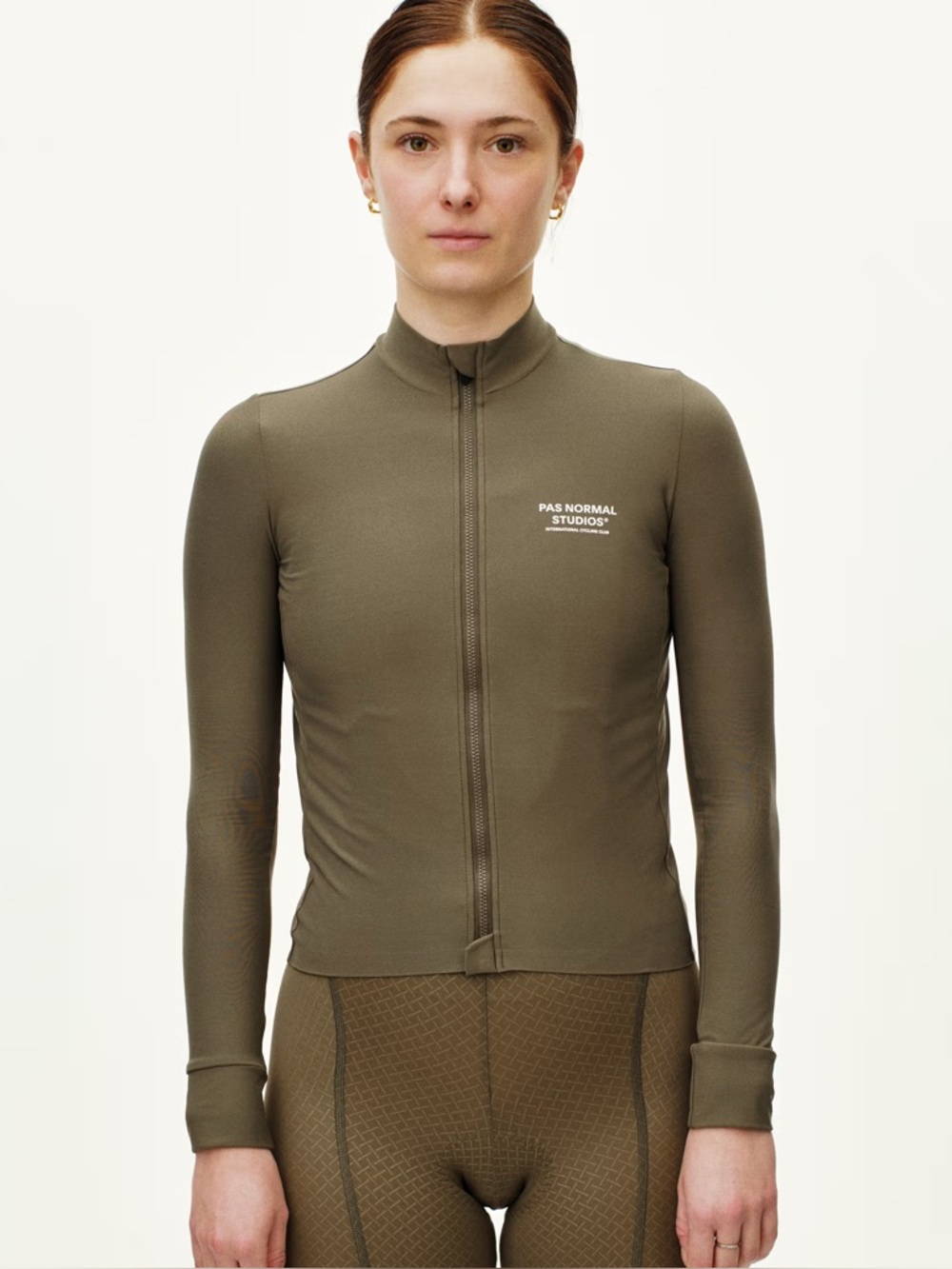 PAS NORMAL STUDIOS Performance Fleece Wool LS Cycling Jersey XS